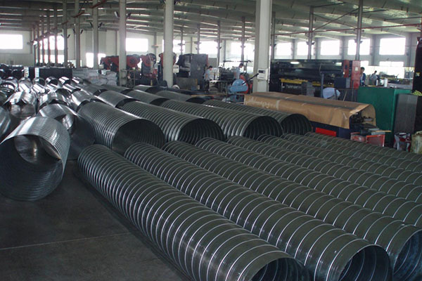 通风管道厂家解析风管与支吊架的安装